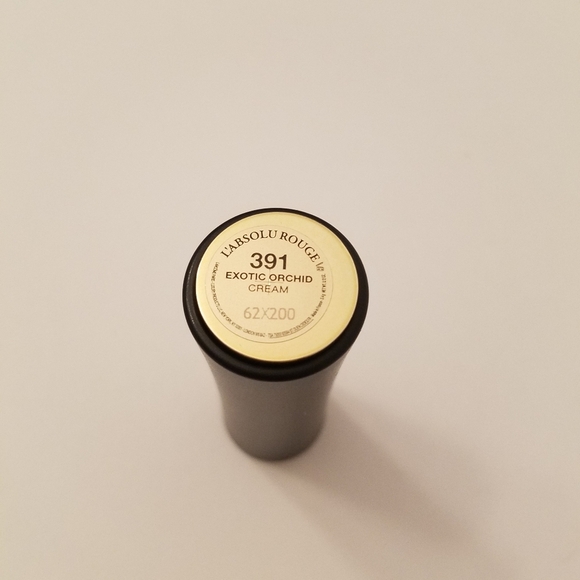 New Lancome Paris  L' Absolue Rouge Cream Lipstick Shade 391 Exotic Orchid - Picture 4 of 6